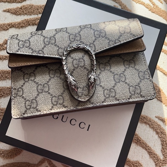 Gucci Handbags - Gucci Dionysus GG Supreme Super Mini Bag